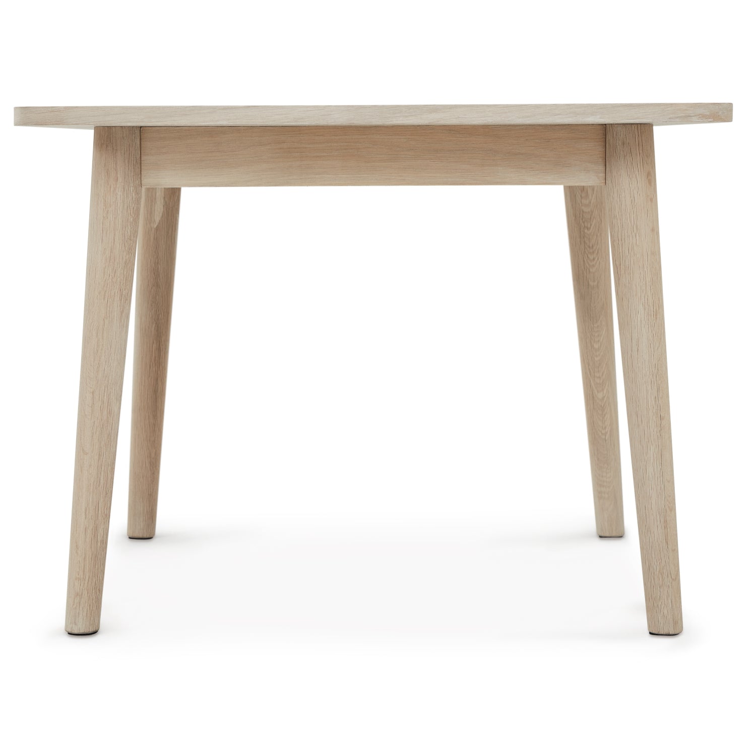 Quadratischer Couchtisch Nyborg Eiche massiv 70x70 cm - FURNHOUSE