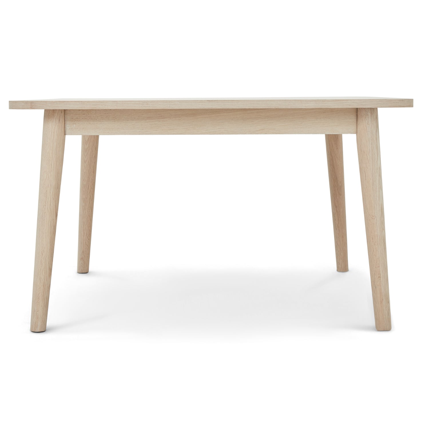 Quadratischer Couchtisch Nyborg Eiche massiv 90x90 cm - FURNHOUSE