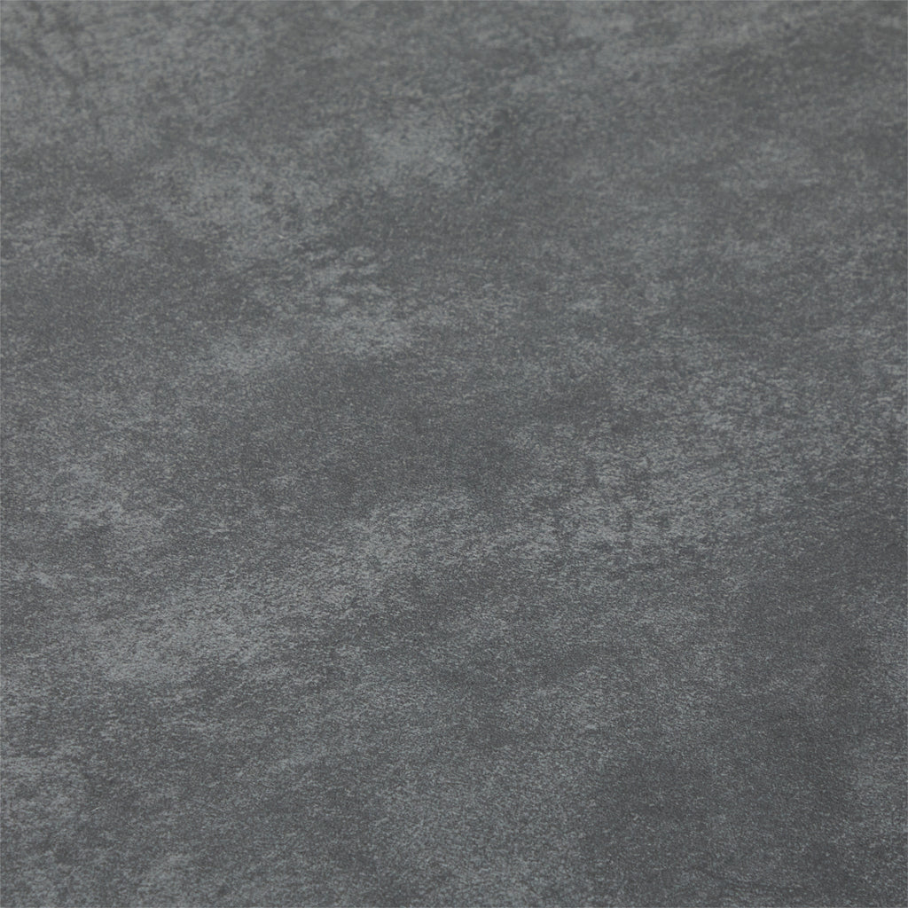 Runder Couchtisch mit Säulenfuß Tango Dunkelgrau Marmoroptik ø45x50 cm - FURNHOUSE