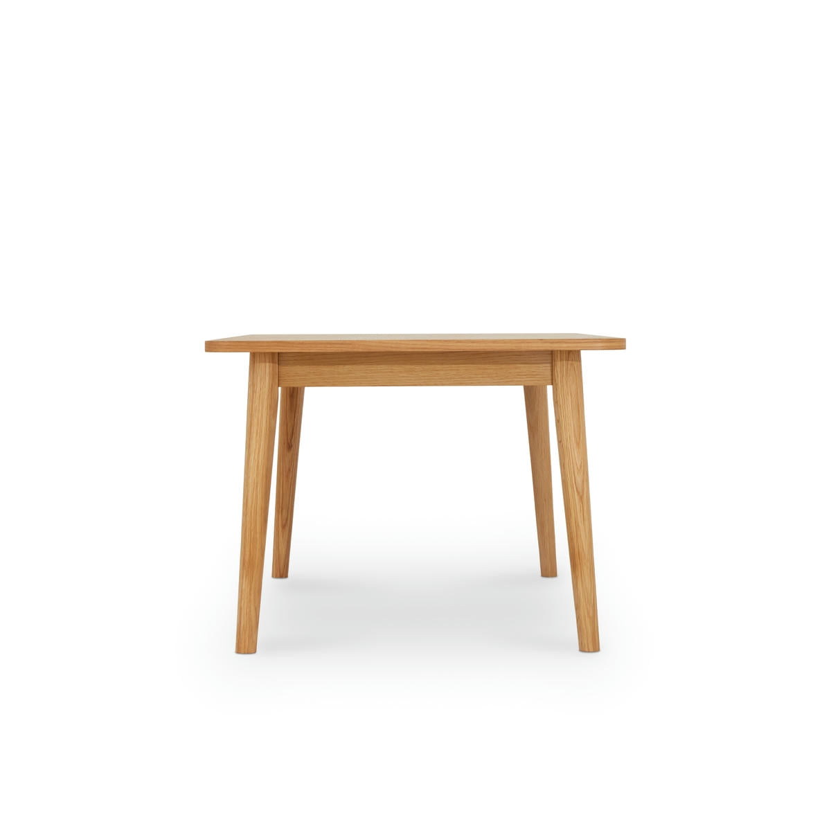 Rechteckiger Couchtisch Nyborg Eiche massiv 125x70 cm - Natürliches Öl - FURNHOUSE