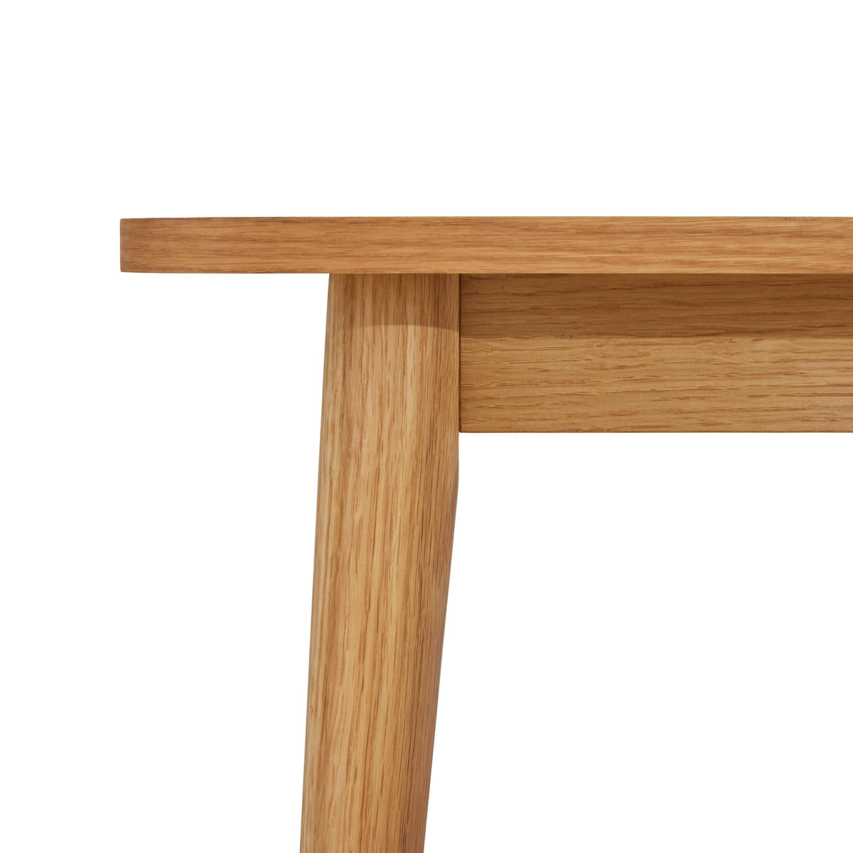 Rechteckiger Couchtisch Nyborg Eiche massiv 125x70 cm - Natürliches Öl - FURNHOUSE
