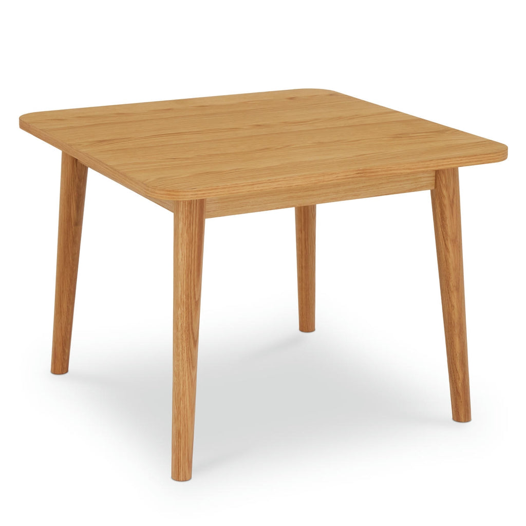 Quadratischer Couchtisch Nyborg Eiche massiv 70x70 cm - Natürliches Öl - FURNHOUSE