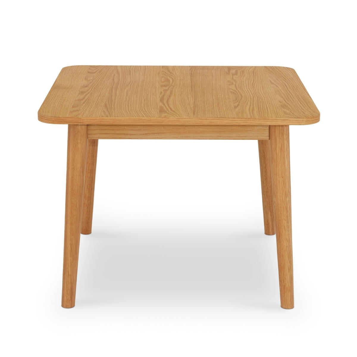 Quadratischer Couchtisch Nyborg Eiche massiv 70x70 cm - Natürliches Öl - FURNHOUSE