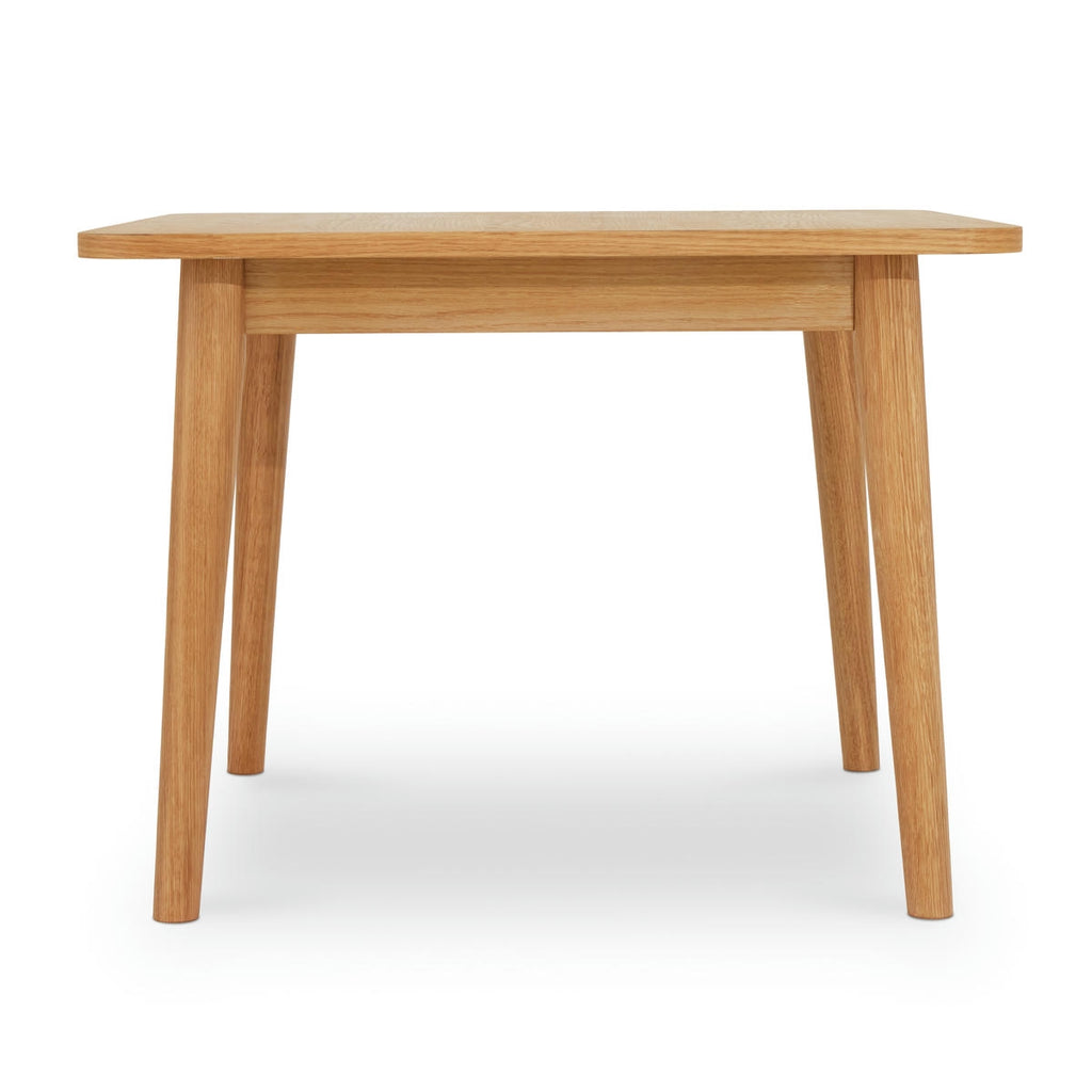 Quadratischer Couchtisch Nyborg Eiche massiv 70x70 cm - Natürliches Öl - FURNHOUSE