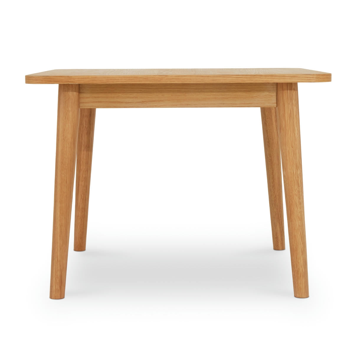 Quadratischer Couchtisch Nyborg Eiche massiv 70x70 cm - Natürliches Öl - FURNHOUSE