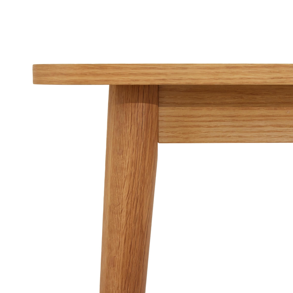Quadratischer Couchtisch Nyborg Eiche massiv 70x70 cm - Natürliches Öl - FURNHOUSE