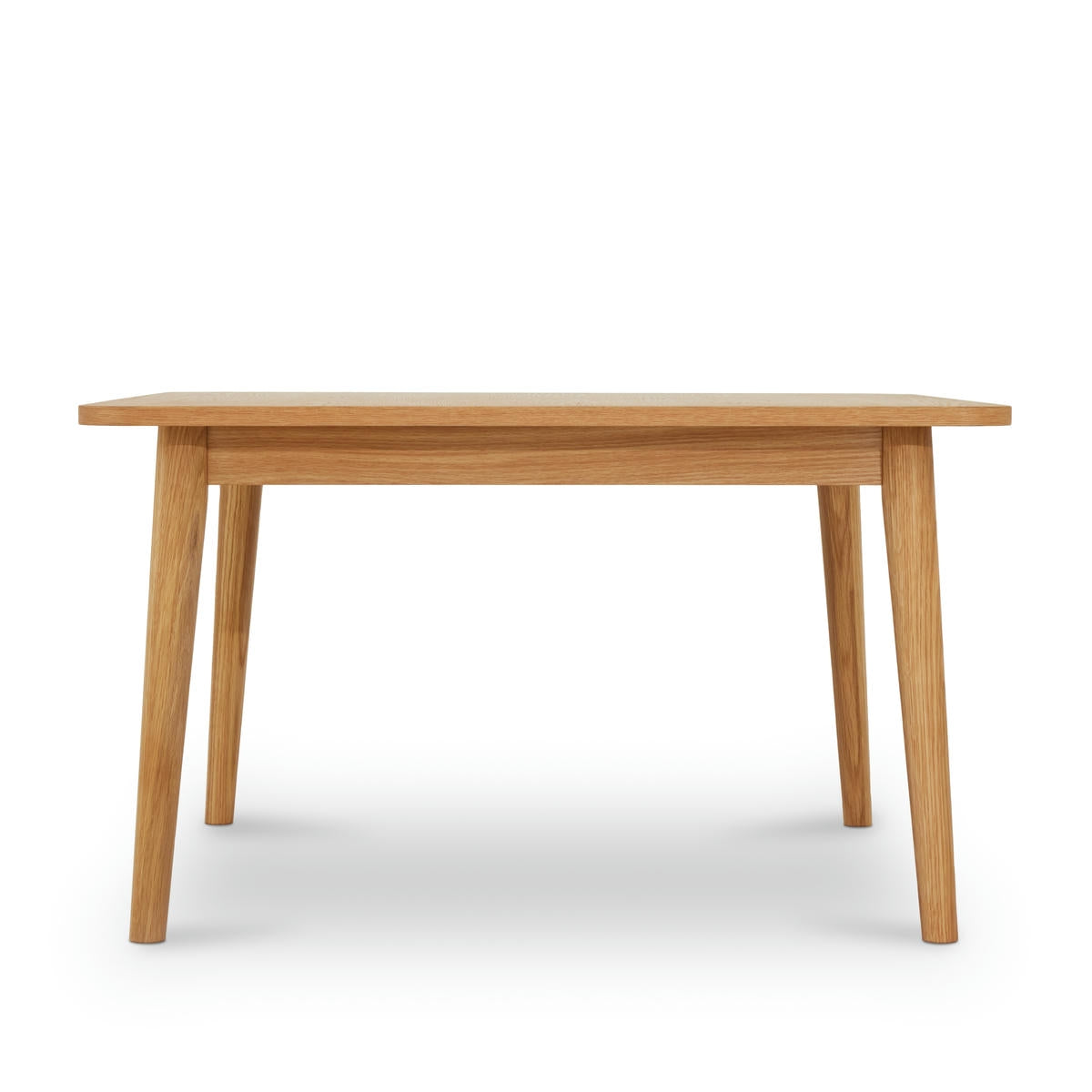 Quadratischer Couchtisch Nyborg Eiche massiv 90x90 cm - Natürliches Öl - FURNHOUSE