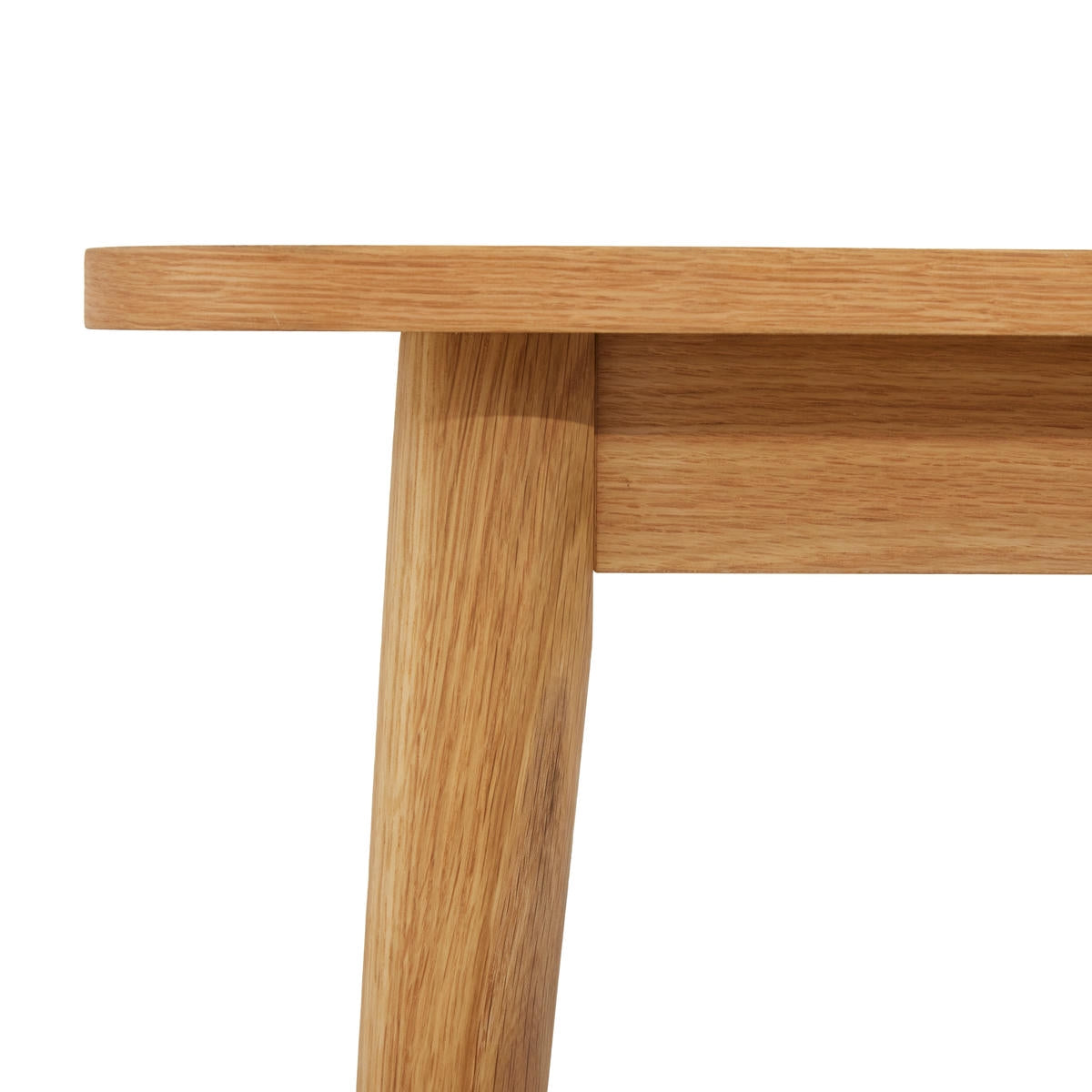 Quadratischer Couchtisch Nyborg Eiche massiv 90x90 cm - Natürliches Öl - FURNHOUSE
