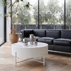 Couchtisch Milo ø80 cm Weiß - Ansicht 2