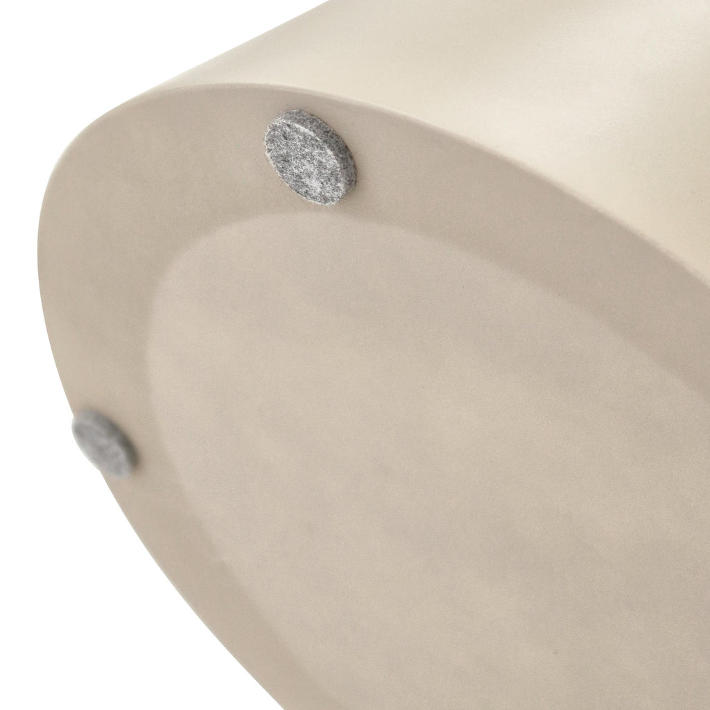 Tango Couchtisch Rund ø80 cm - Travertine-Optik Beige