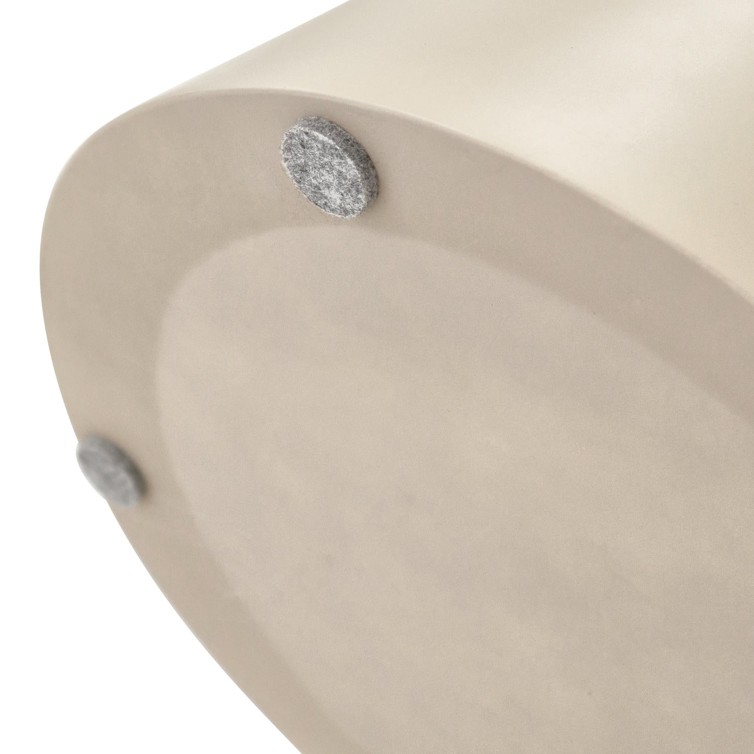 Tango Couchtisch Rund ø60 cm - Travertine-Optik Beige
