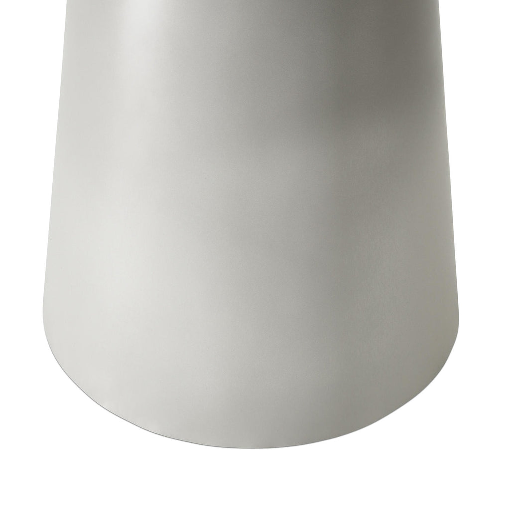 Tango Couchtisch Rund ø45 cm - Travertine-Optik Grau
