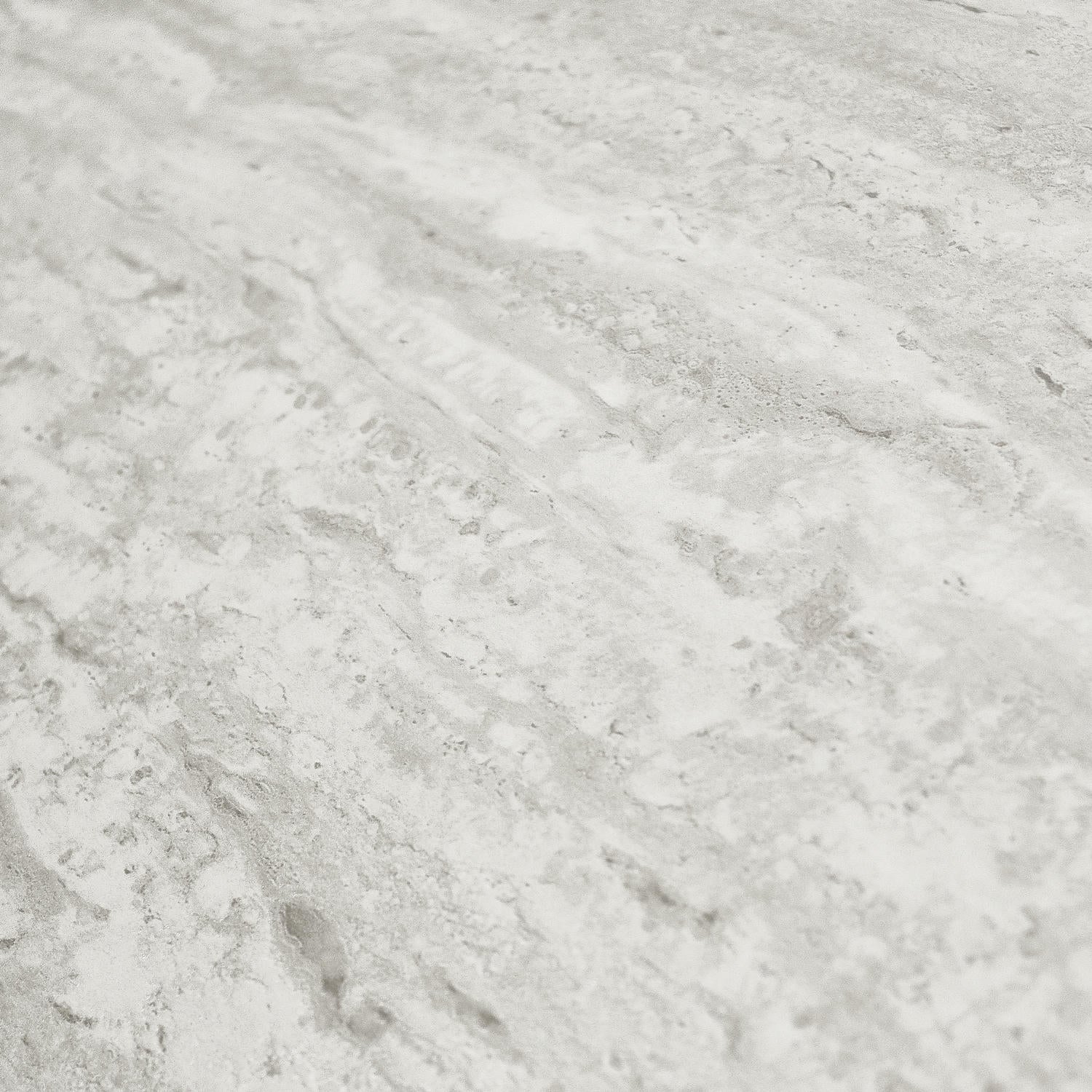 Tango Couchtisch Rund ø60 cm - Travertine-Optik Grau
