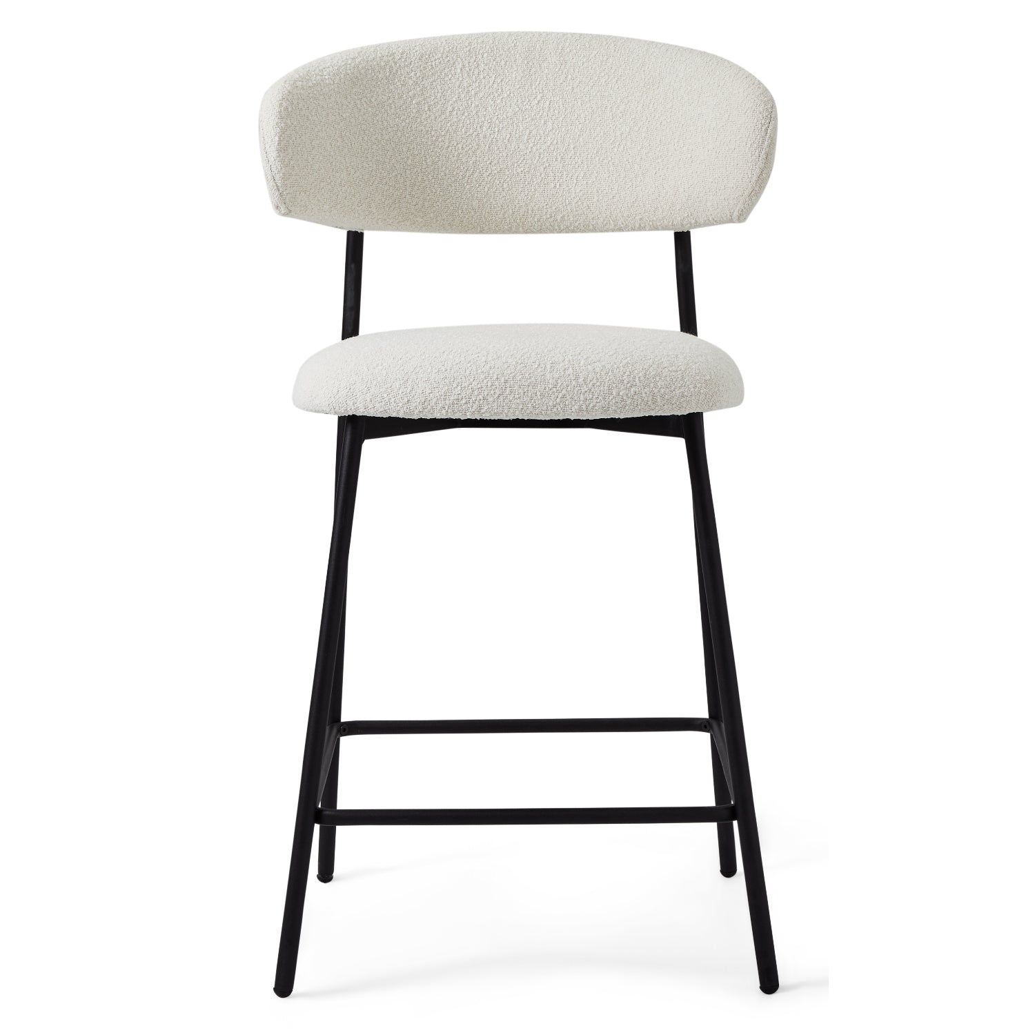 2er Set Barhocker Diana Weiß - FURNHOUSE