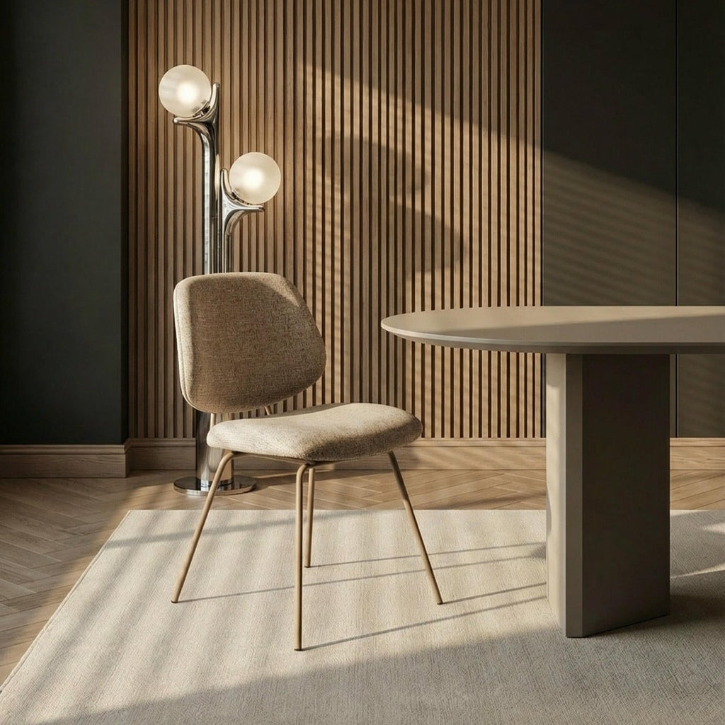 2er Set Esszimmerstühle - Beige - FURNHOUSE