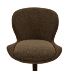 2er Set Esszimmerstühle - Drehbar - Braun - FURNHOUSE