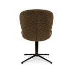 2er Set Esszimmerstühle - Drehbar - Braun - FURNHOUSE