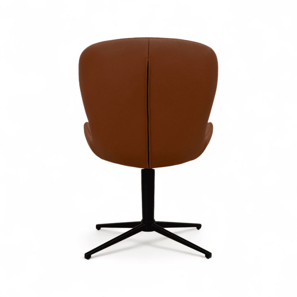 2er Set Esszimmerstühle - Drehbar - Dunkelbraun - FURNHOUSE