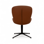 2er Set Esszimmerstühle - Drehbar - Dunkelbraun - FURNHOUSE