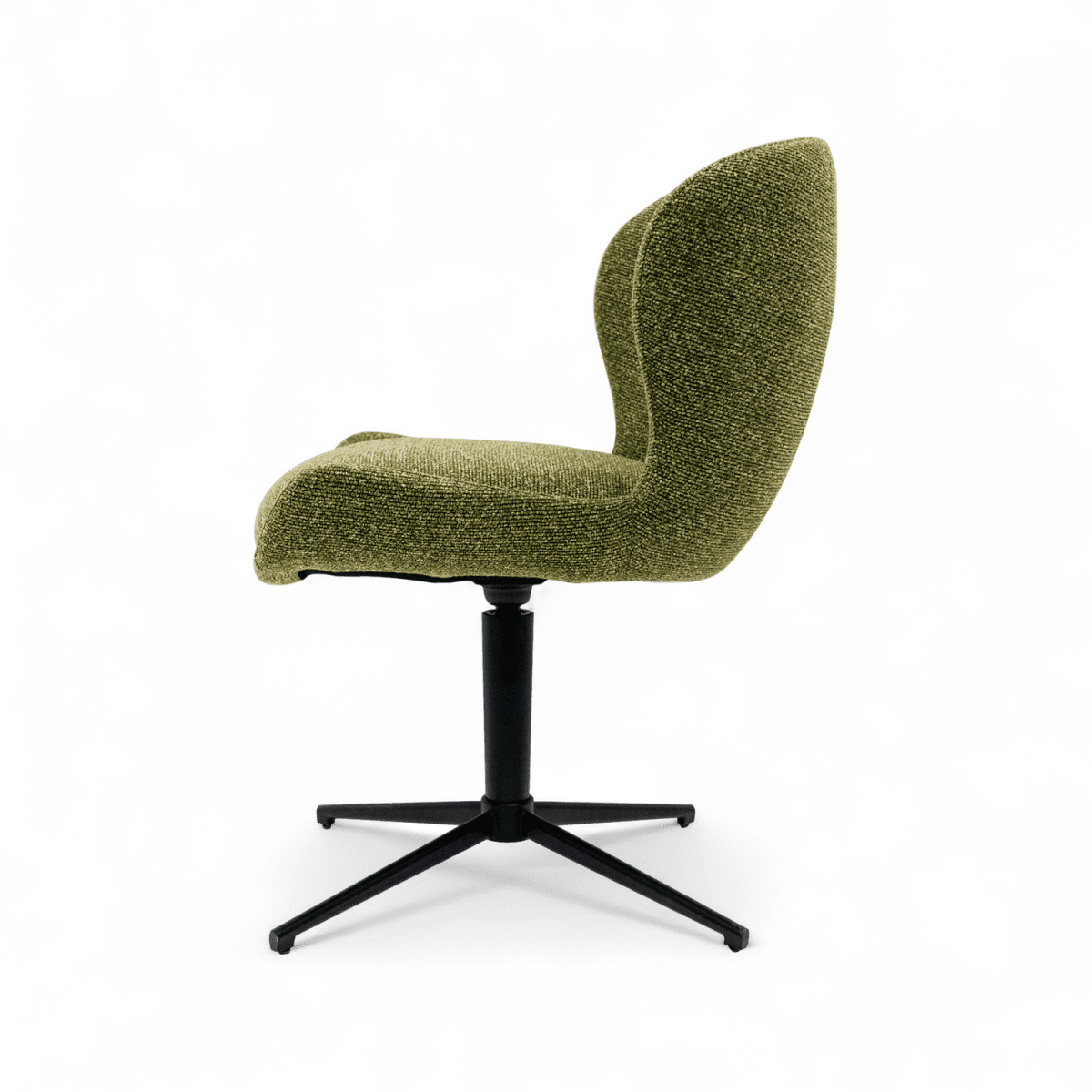 2er Set Esszimmerstühle - Drehbar - Grün - FURNHOUSE