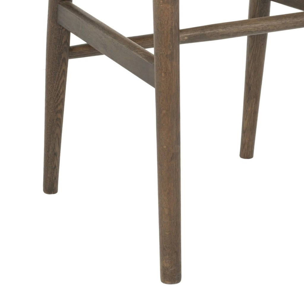 2er Set Esszimmerstühle Nikoline mit Geflechtsitz - Räuchereiche - FURNHOUSE