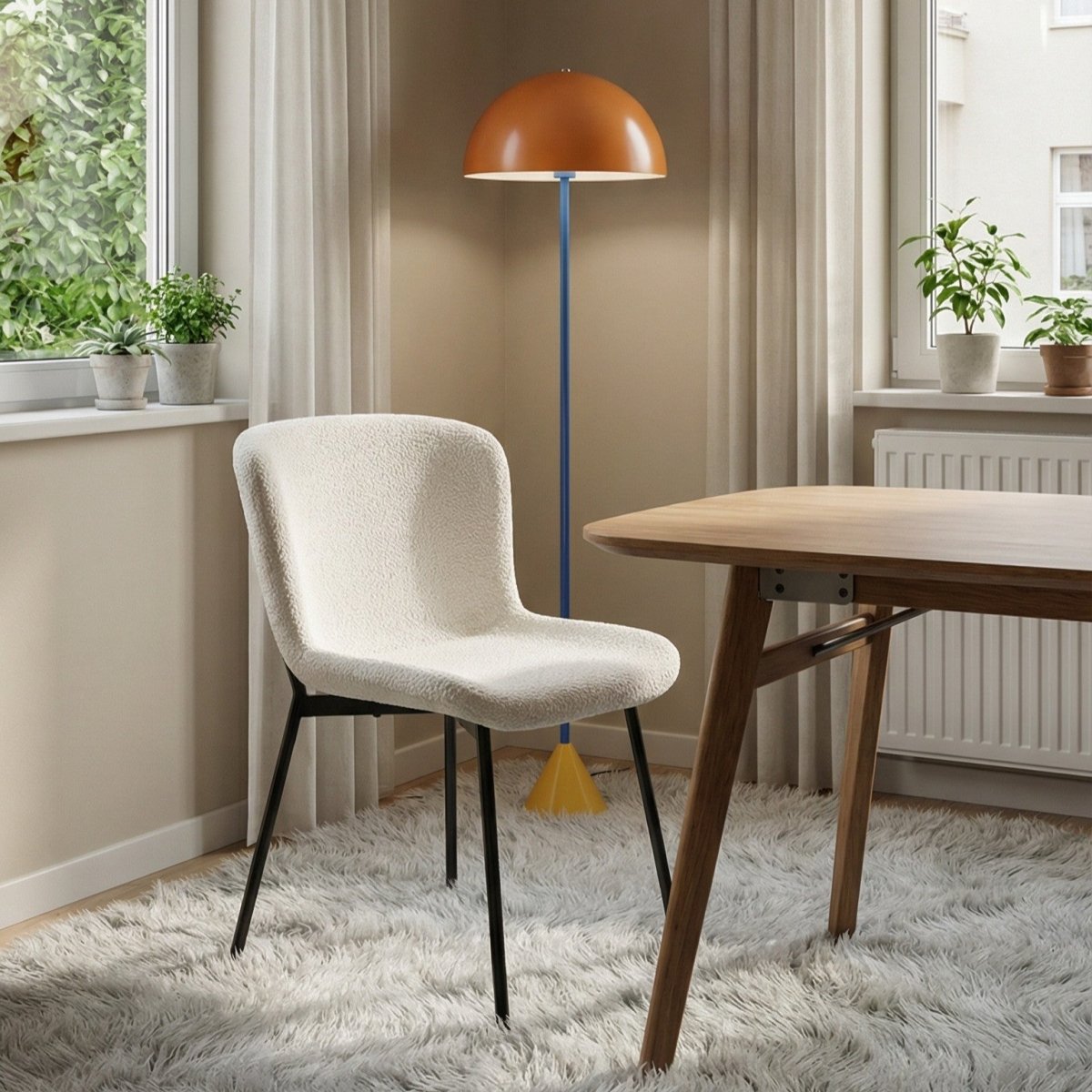 2er Set Esszimmerstühle - Weiß - FURNHOUSE