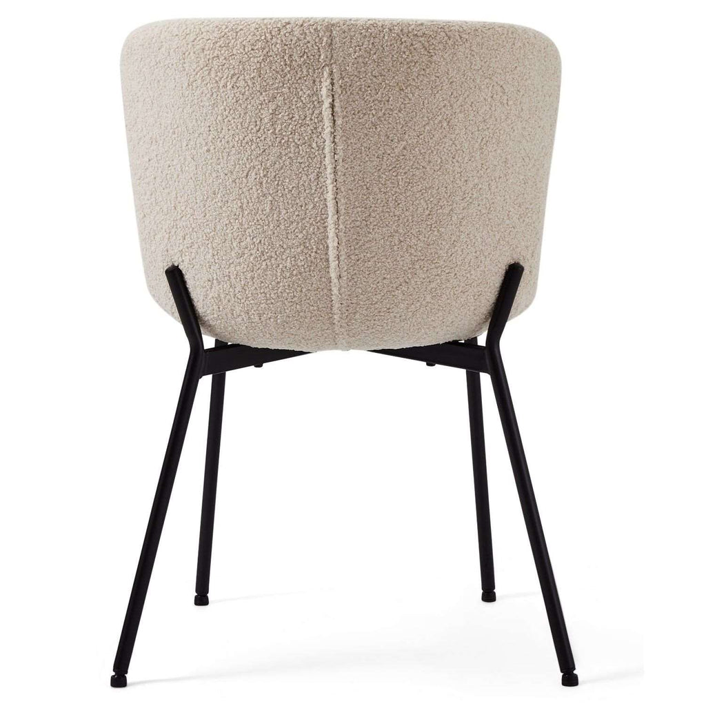 2er Set Polsterstühle Teddy Beige - FURNHOUSE
