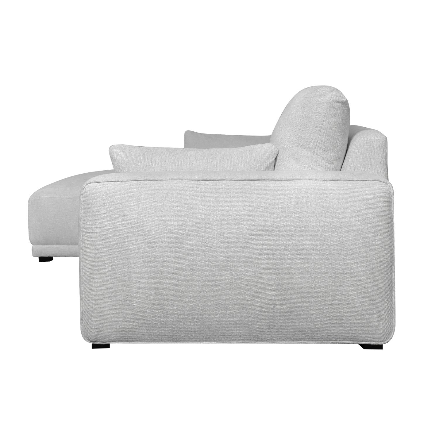 3-Sitzer Ecksofa Links California Grau - FURNHOUSE