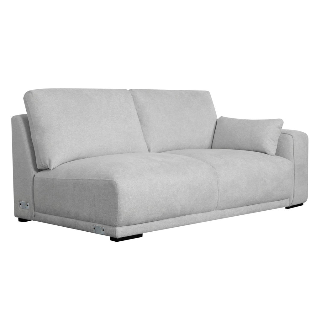 3-Sitzer Ecksofa Links California Grau - FURNHOUSE