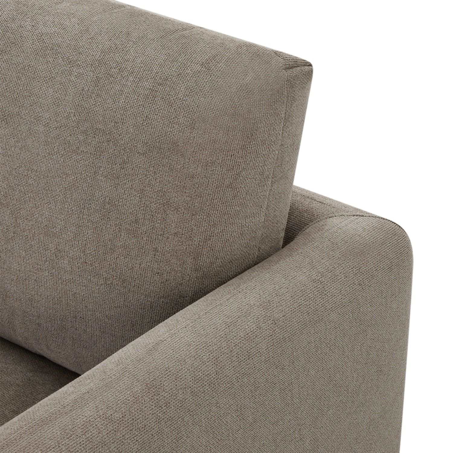 3-Sitzer Ecksofa Links Maggie Beige - FURNHOUSE