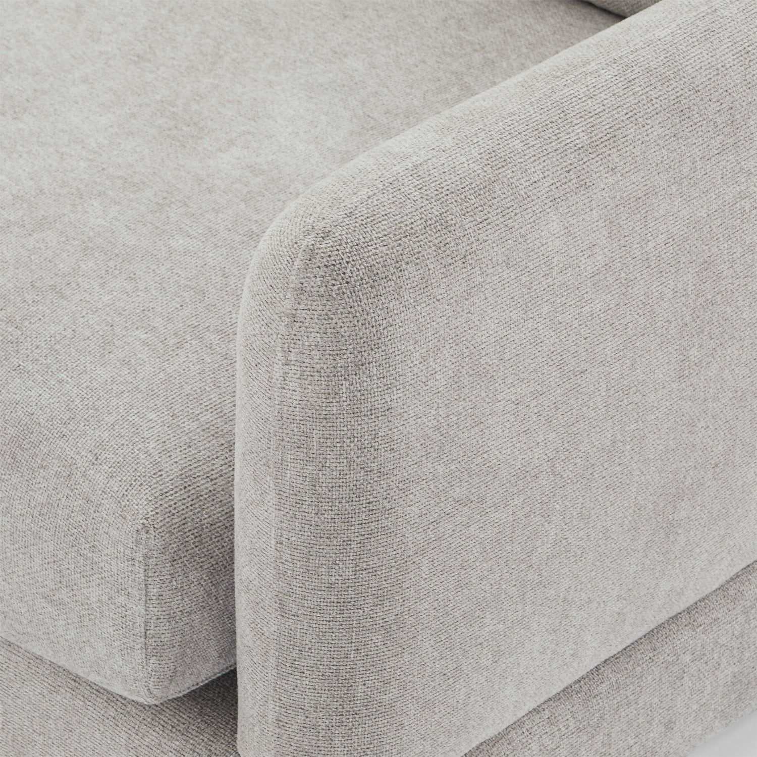 3-Sitzer Ecksofa Links Maggie Grau - FURNHOUSE