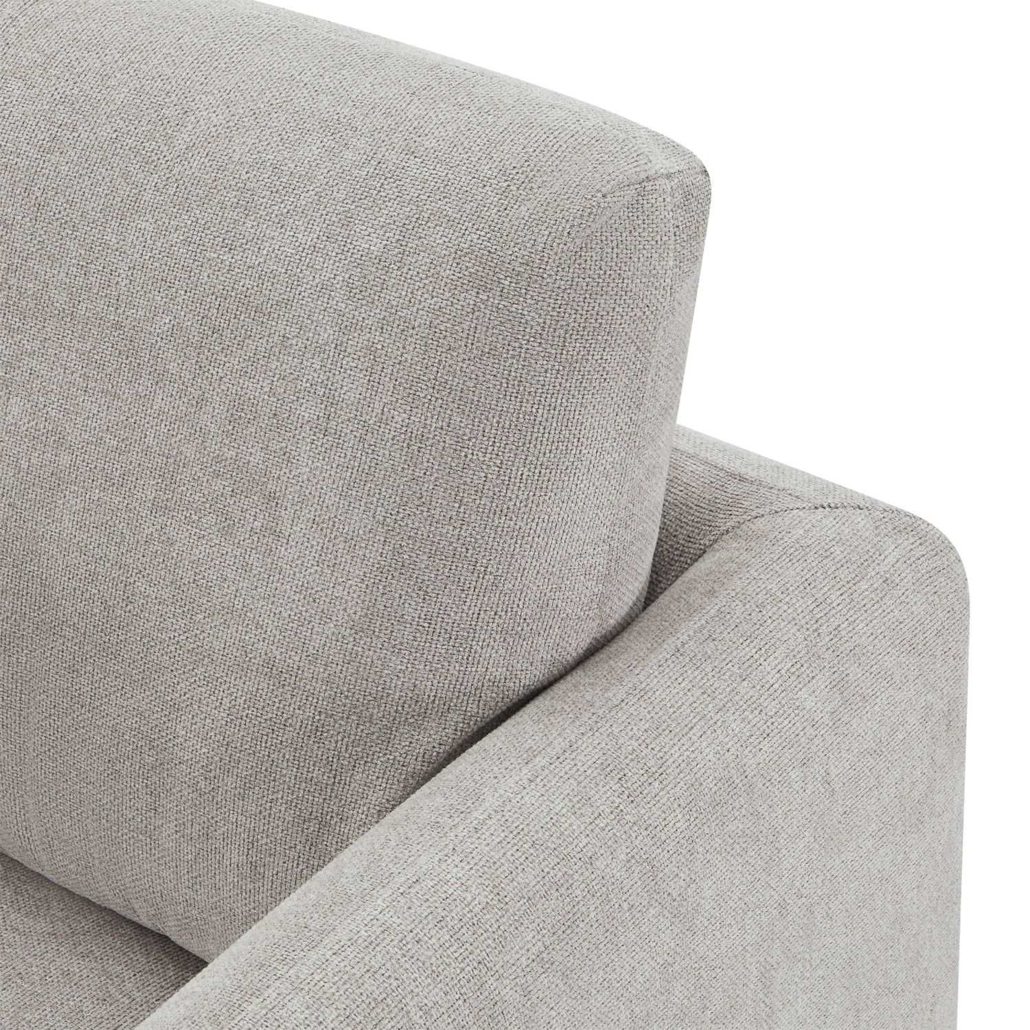 3-Sitzer Ecksofa Links Maggie Grau - FURNHOUSE