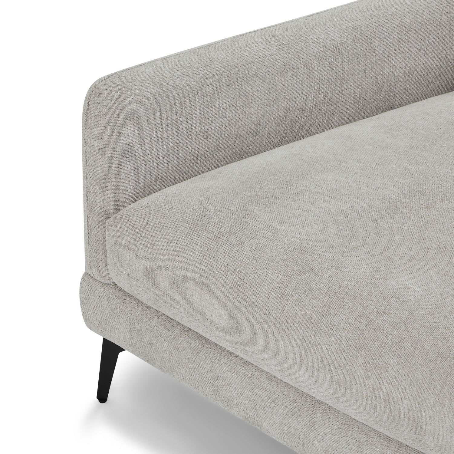 3-Sitzer Ecksofa Links Maggie Grau - FURNHOUSE
