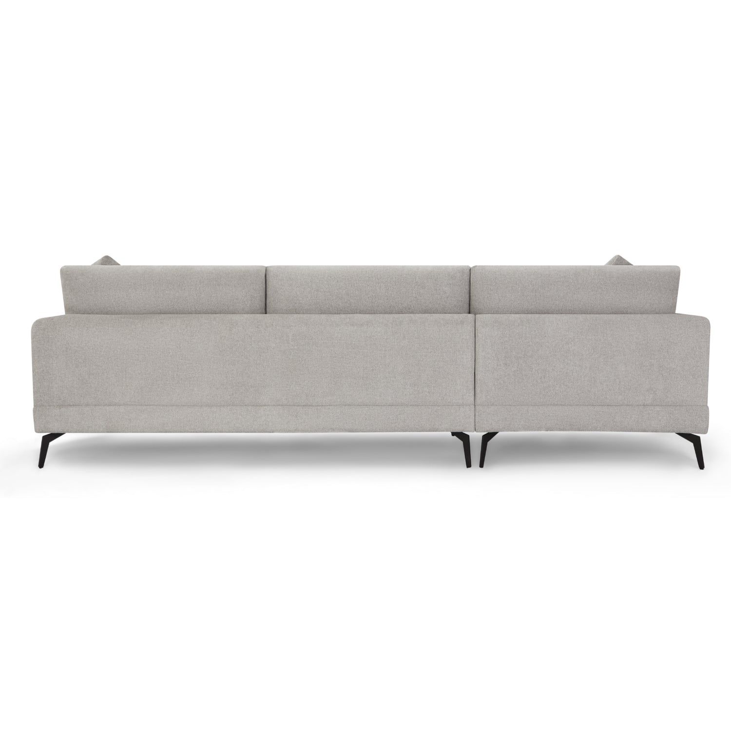 3-Sitzer Ecksofa Links Maggie Grau - FURNHOUSE