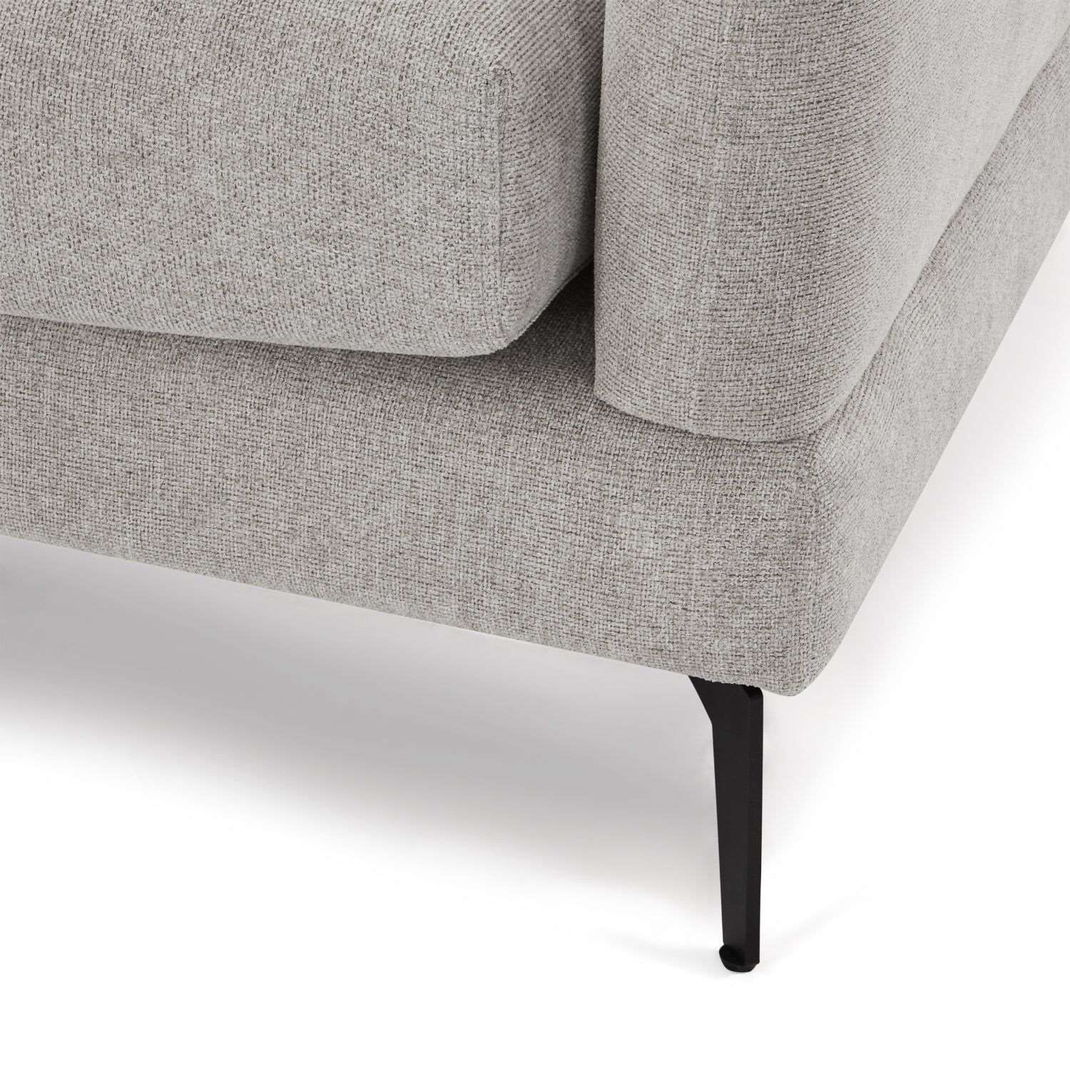 3-Sitzer Ecksofa Links Maggie Grau - FURNHOUSE