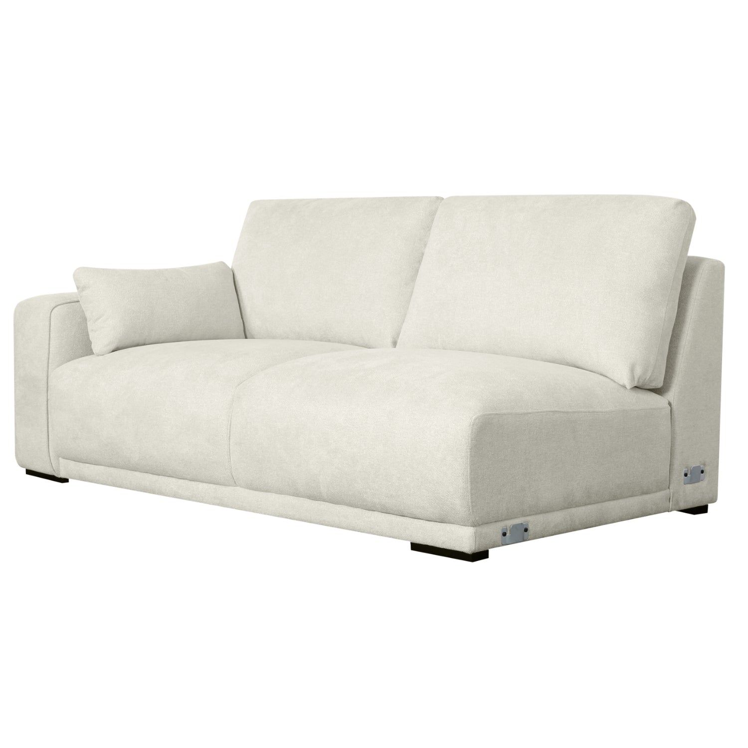 3-Sitzer Ecksofa Rechts California Beige - FURNHOUSE