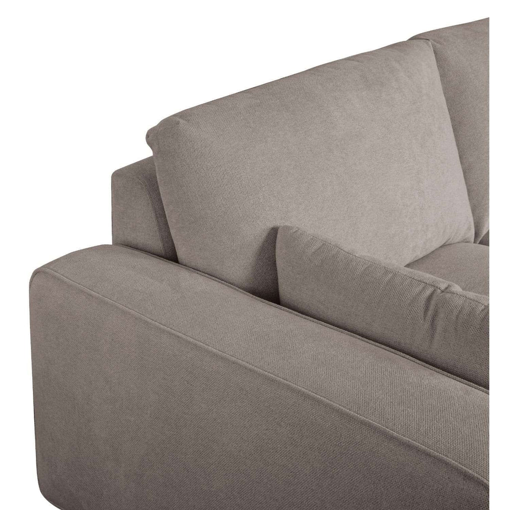 3-Sitzer Ecksofa Rechts California Sand - FURNHOUSE