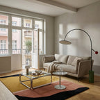 3-Sitzer Sofa - Stoffbezug Beige - FURNHOUSE