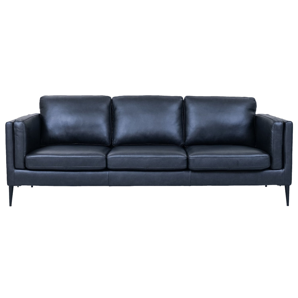 3-Sitzer Sofa Valencia Schwarz - FURNHOUSE