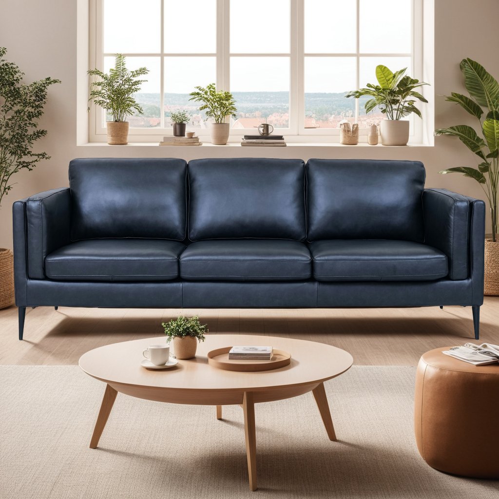 3-Sitzer Sofa Valencia Schwarz - FURNHOUSE