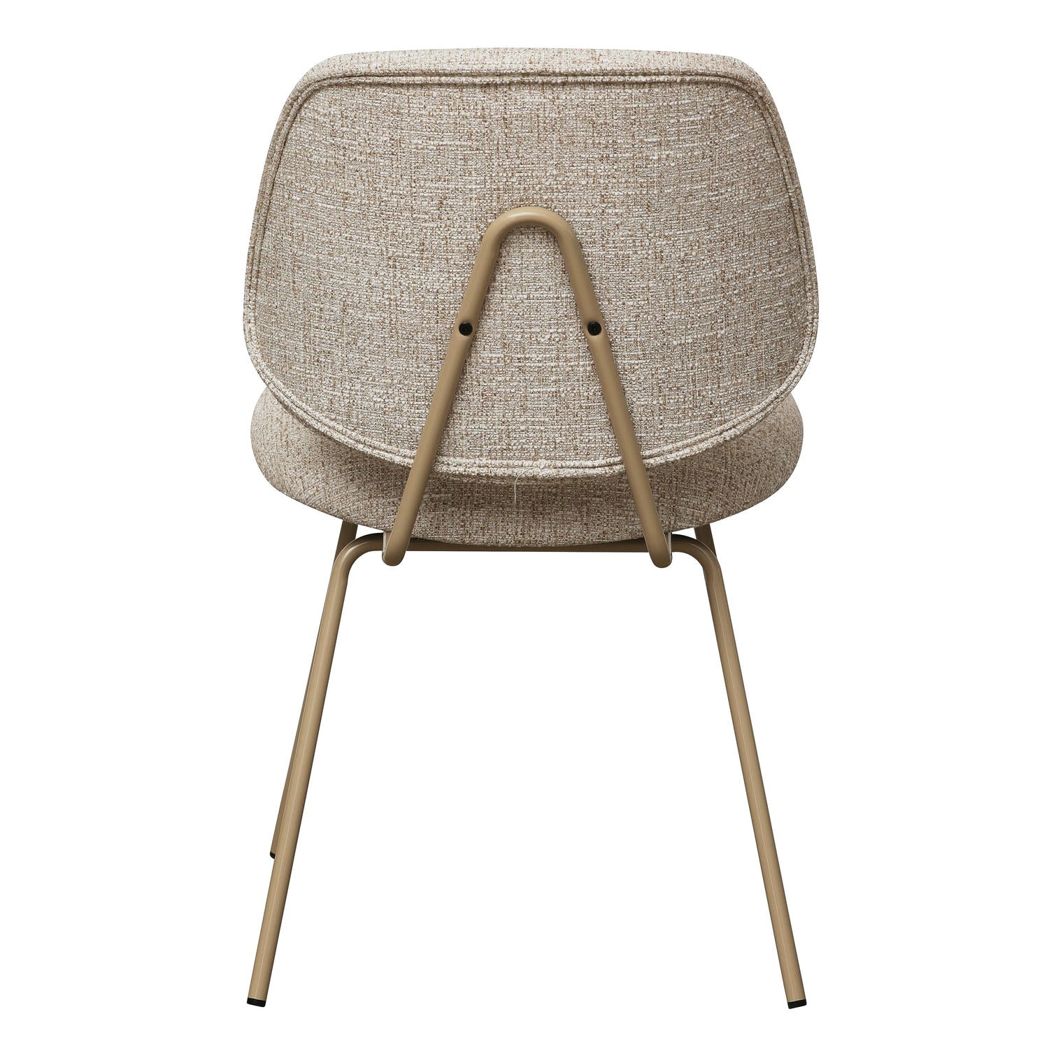 Sofia Esszimmerstühle 2er Set - Bouclé-Stoff Beige