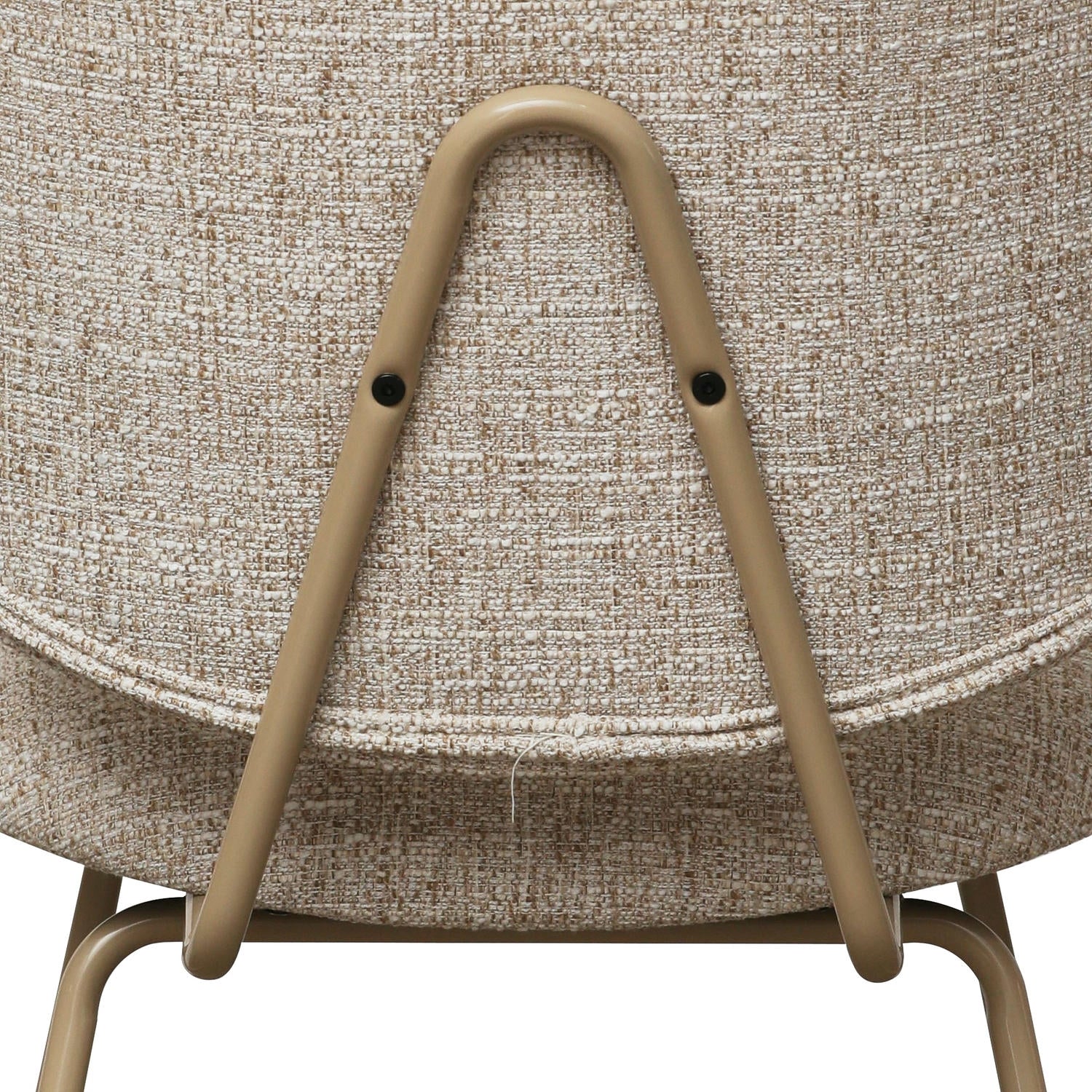 Sofia Esszimmerstühle mit Armlehne 2er Set - Bouclé-Stoff Beige