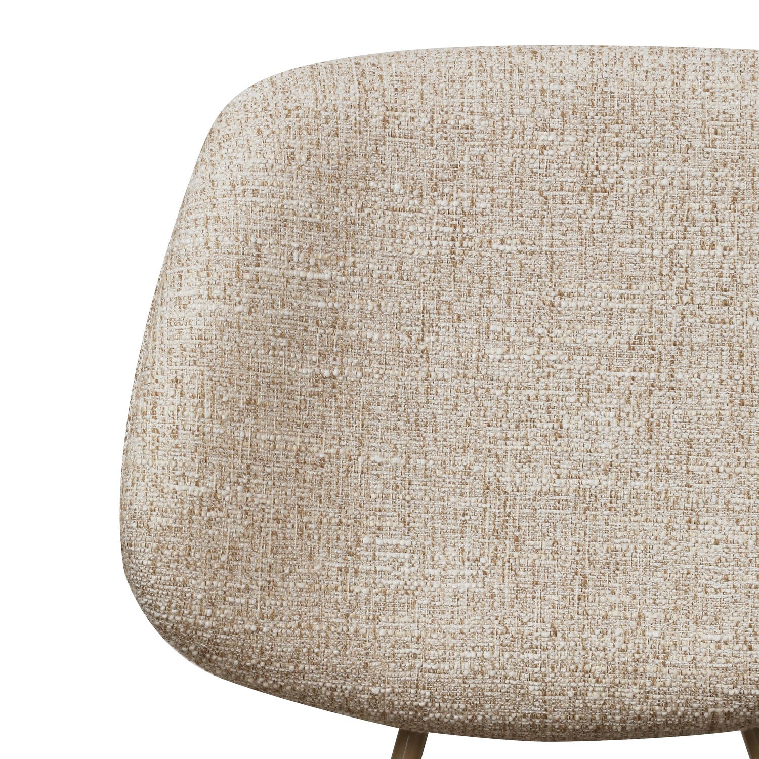Sofia Esszimmerstühle 2er Set - Bouclé-Stoff Beige