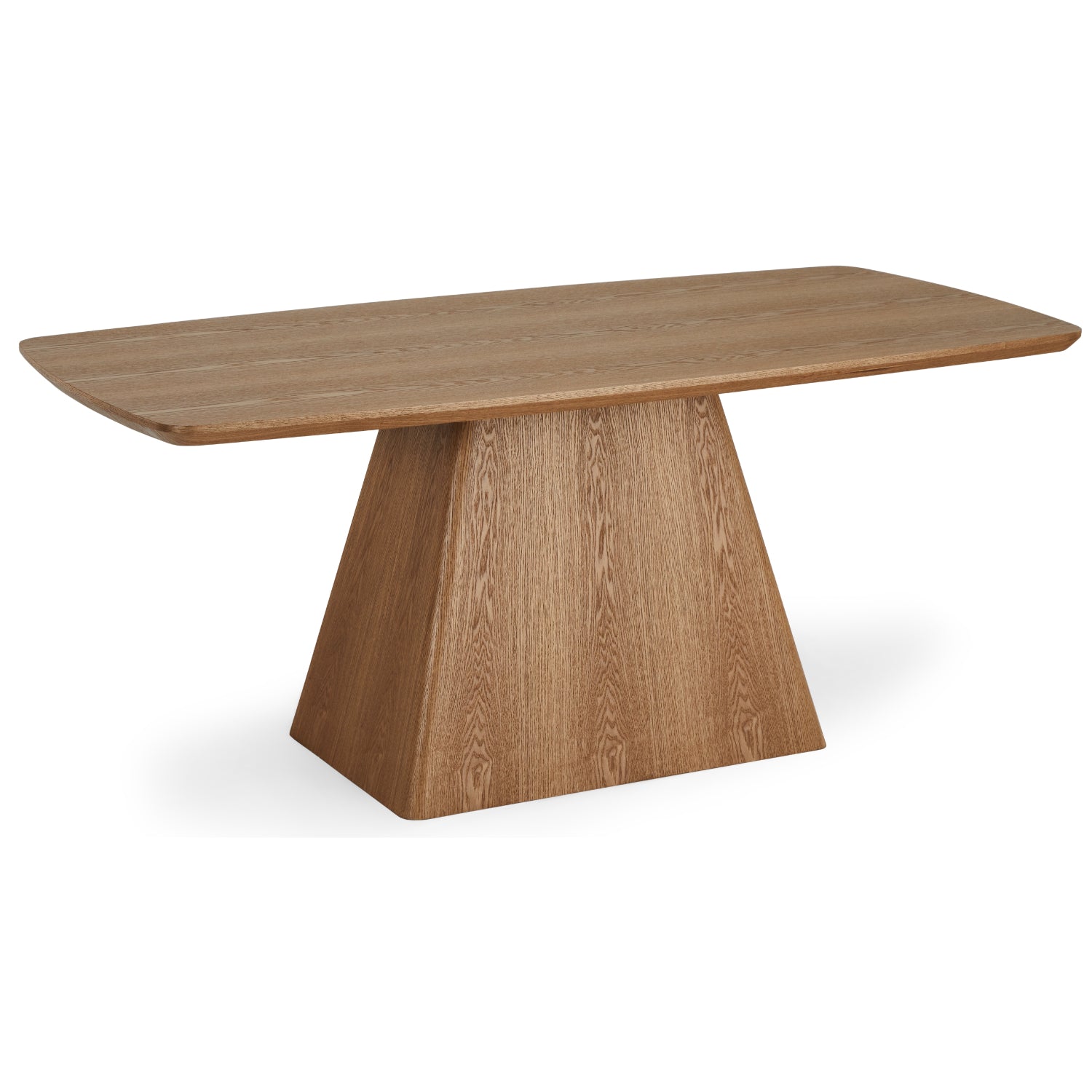 Rechteckiger Essstisch Star Eichefarben 180x90 cm - FURNHOUSE