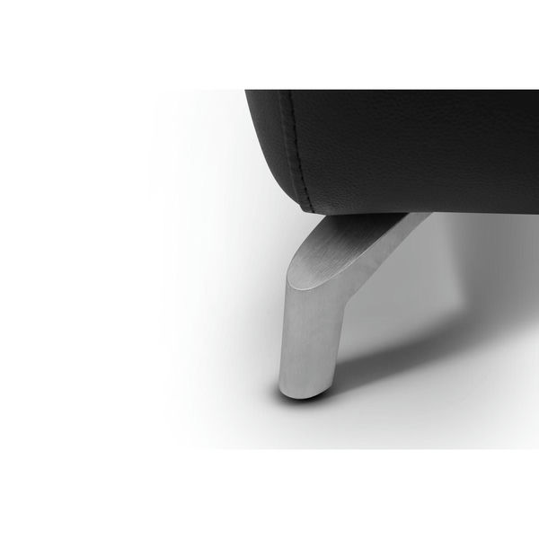 3-Sitzer Elektrisch Relaxsofa Selesta - Schwarz Leder - FURNHOUSE