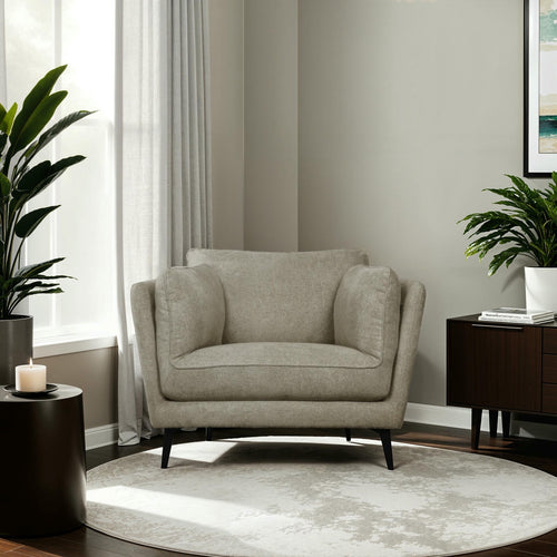 Sessel Bari Beige Stoff - FURNHOUSE