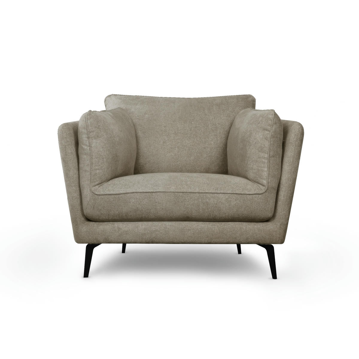 Sessel Bari Beige Stoff - FURNHOUSE