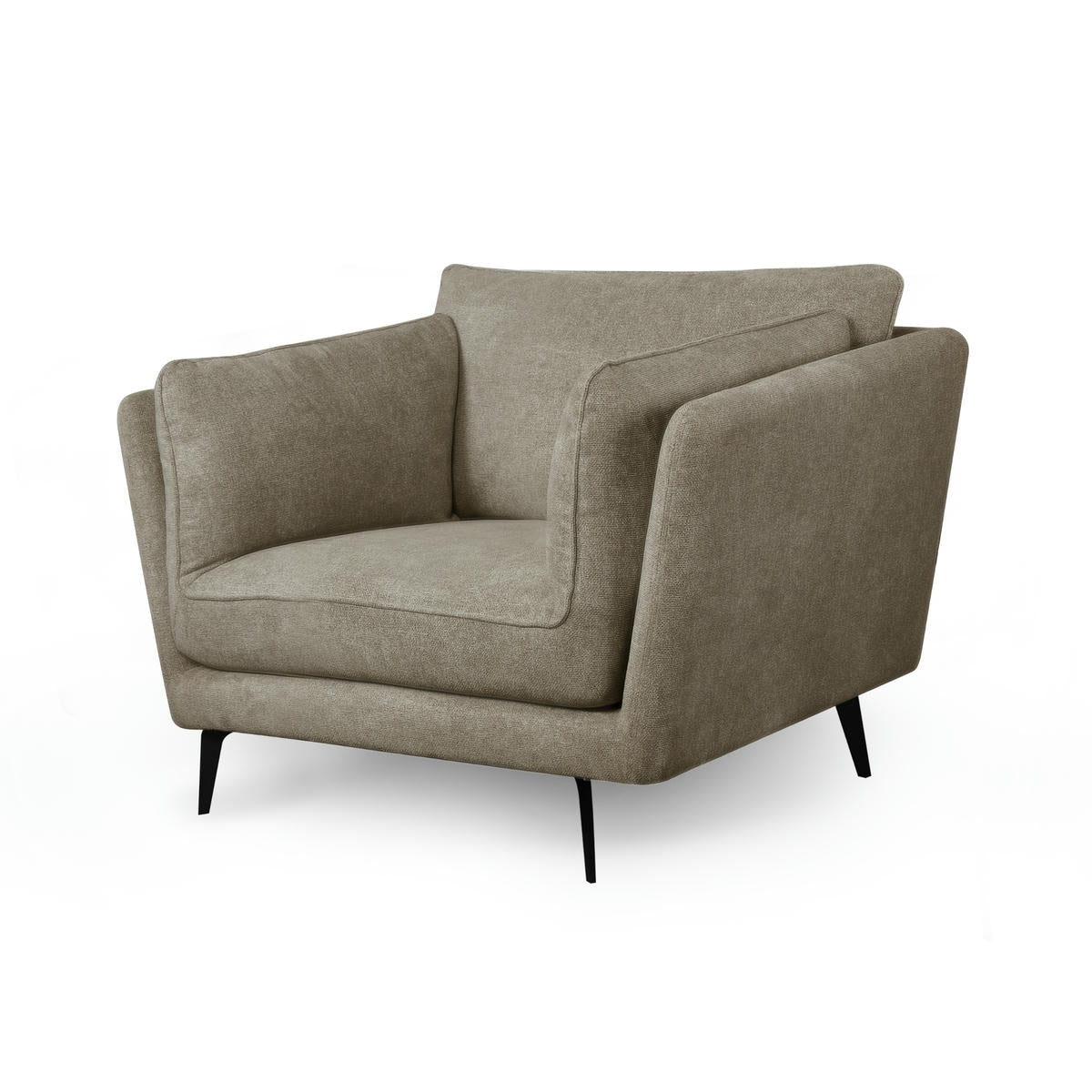 Sessel Bari Beige Stoff - FURNHOUSE