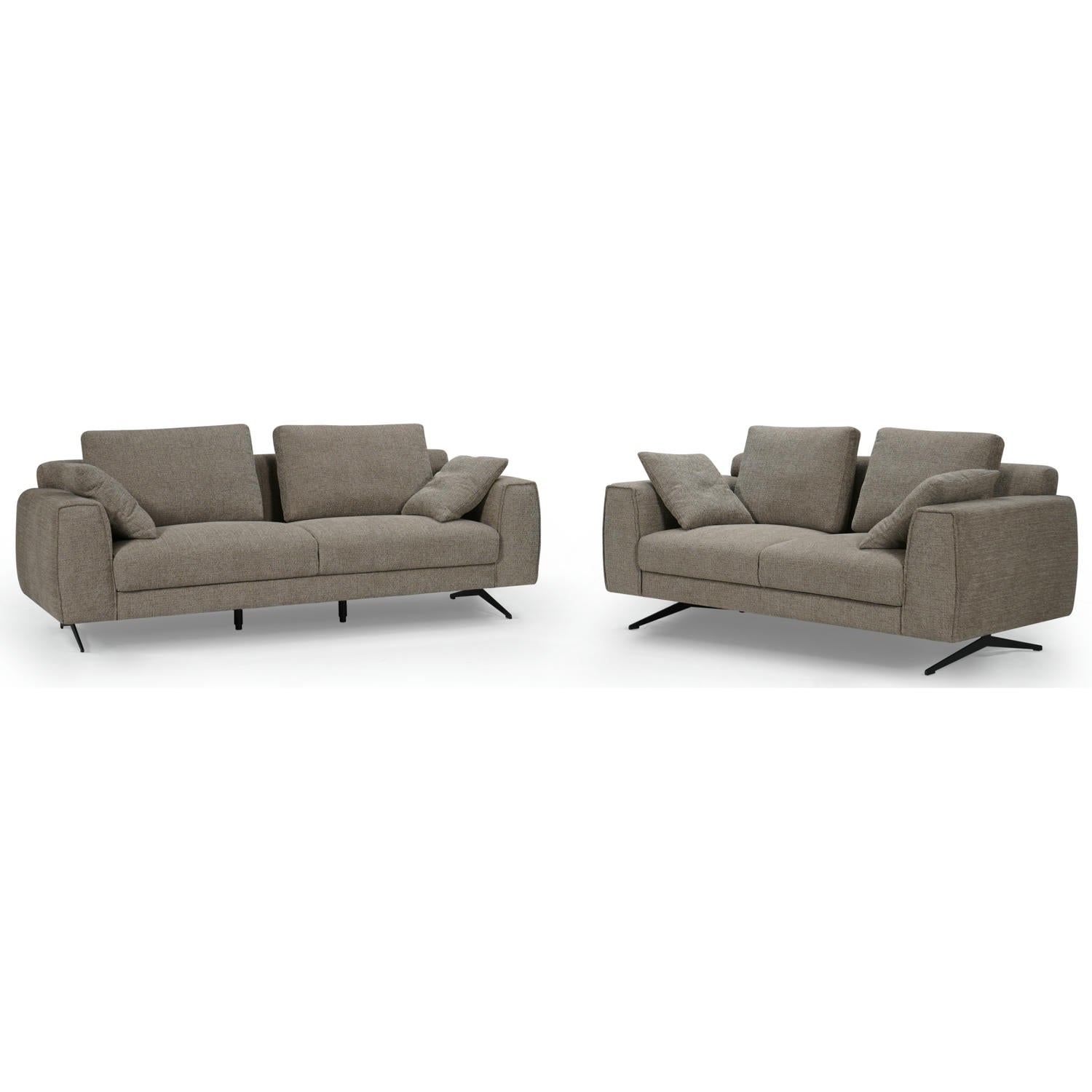 2-Sitzer Sofa Detroit Braun - FURNHOUSE