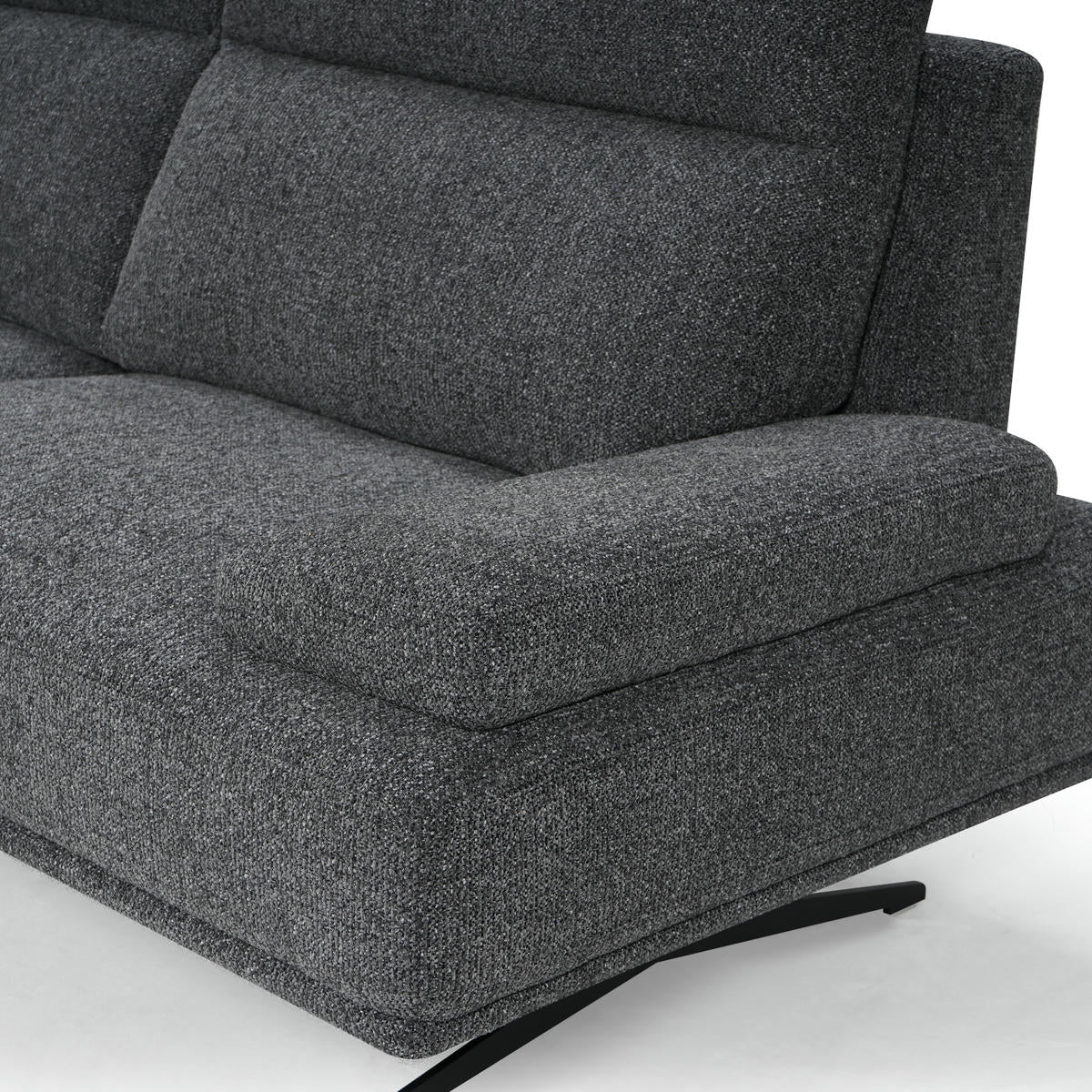 4-Sitzer Ecksofa Links Seattle Grau - FURNHOUSE